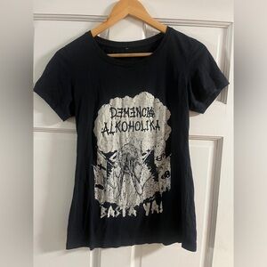 Mexican Punk rock tee small